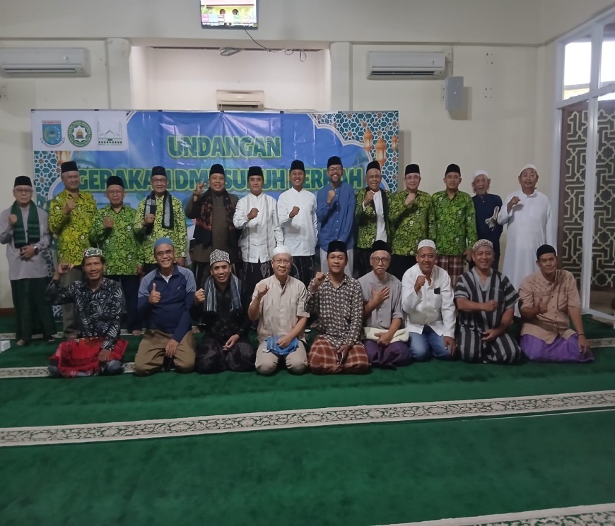 Gerakan DMI Shubuh Berkah Digelar di Masjid Ar-Rahmah Rempoa Ciputat Timur
