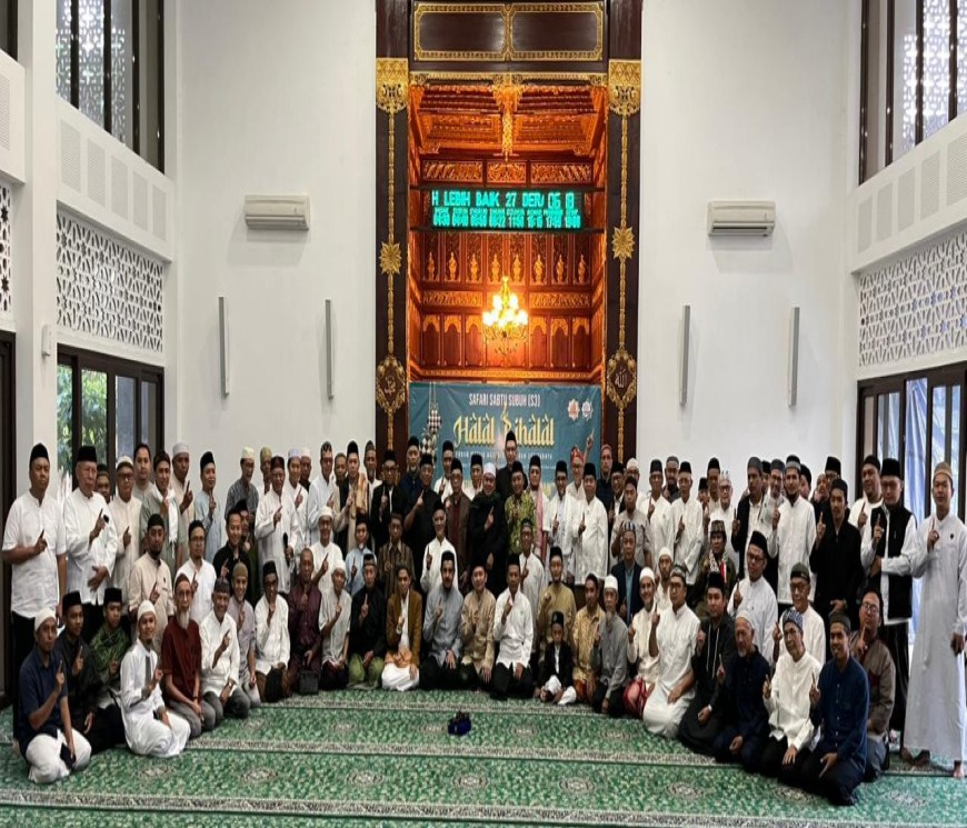 Istiqomah Pasca Ramadan : Safari Sabtu Subuh (S3) dan Halal Bihalal FMMB di masjid  Al Istiqomah Giri Loka 1 BSD