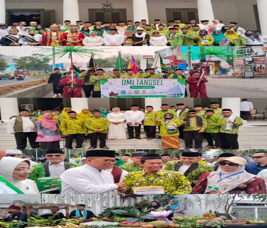 Kontingen DMI Tangsel Raih Juara Harapan I Karnaval Panjang Mulud Tingkat Provinsi Banten