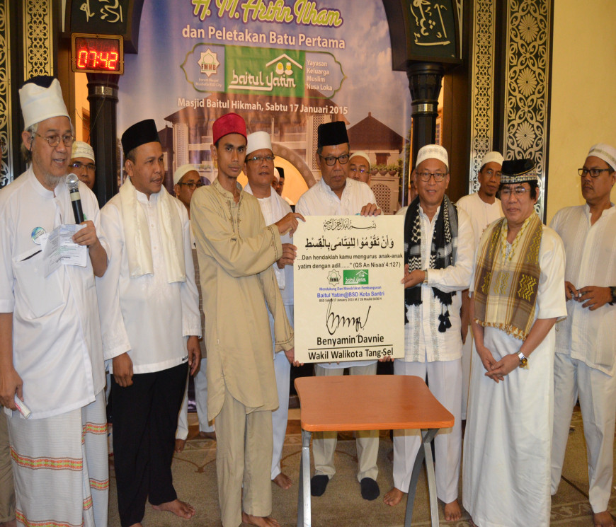 Memori 9 Tahun Peletakan Batu Pertama Gedung Baitul Yatim