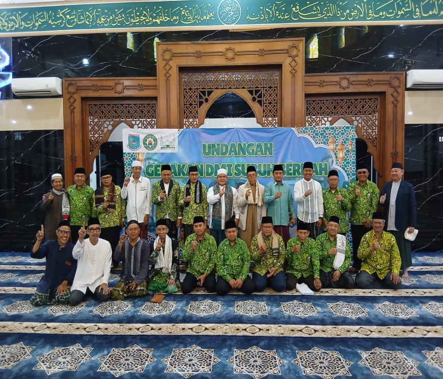 Prof. Hasani Ahmad Said Isi Ceramah Gerakan Subuh Berkah DMI Tangsel, Ajak Jamaah Raih Berkah Hidup
