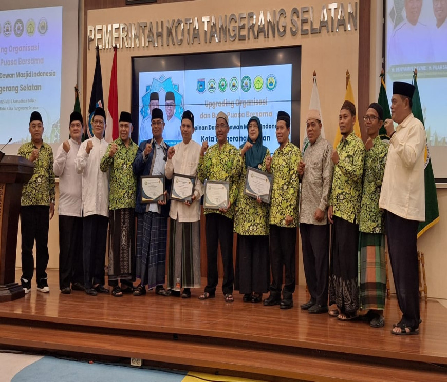 Upgrading Organisasi dan Buka Puasa Bersama PD DMI Kota Tangerang Selatan: Meningkatkan Peran Masjid dalam Pemberdayaan Umat